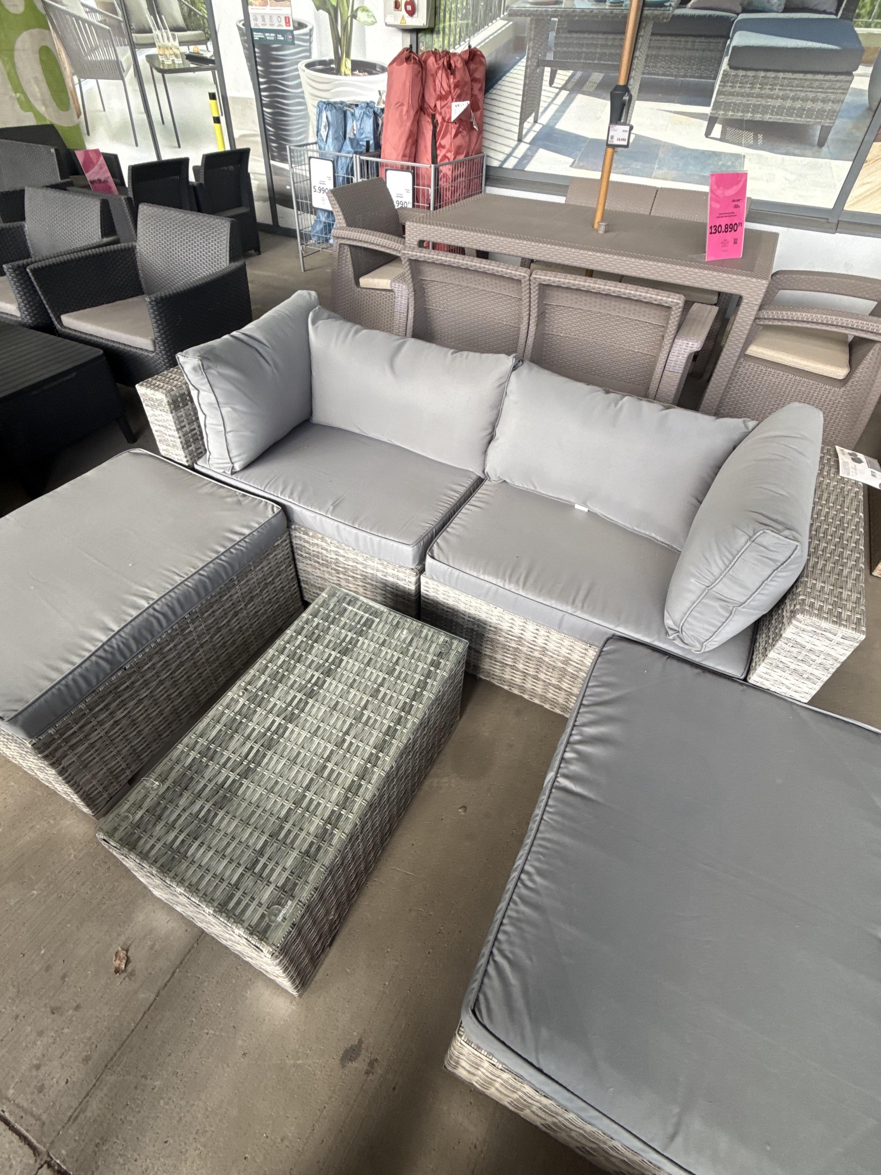 CSEPEL OUTLET LOUNGE GARNITÚRA PARGA -INT-