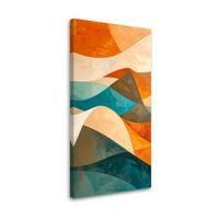LEINWANDBILD 3D und geometrisch 60x120cm - Multicolor, Textil (60/120cm) - Feeby