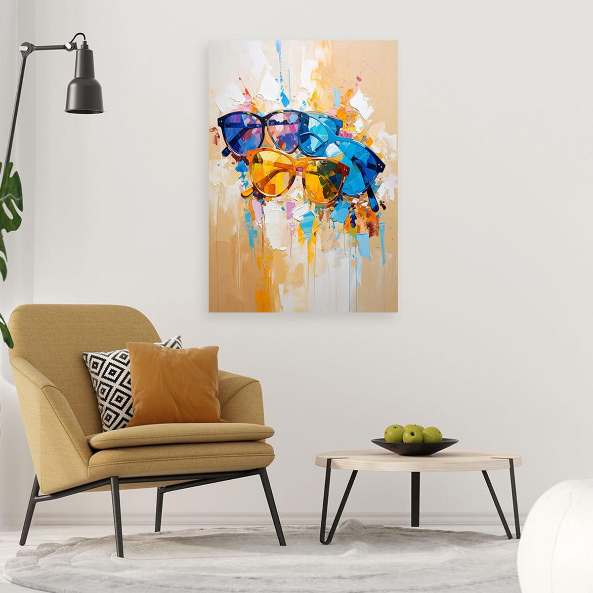 LEINWANDBILD Popkultur 20x30cm - Multicolor, Textil (20/30cm) - Feeby
