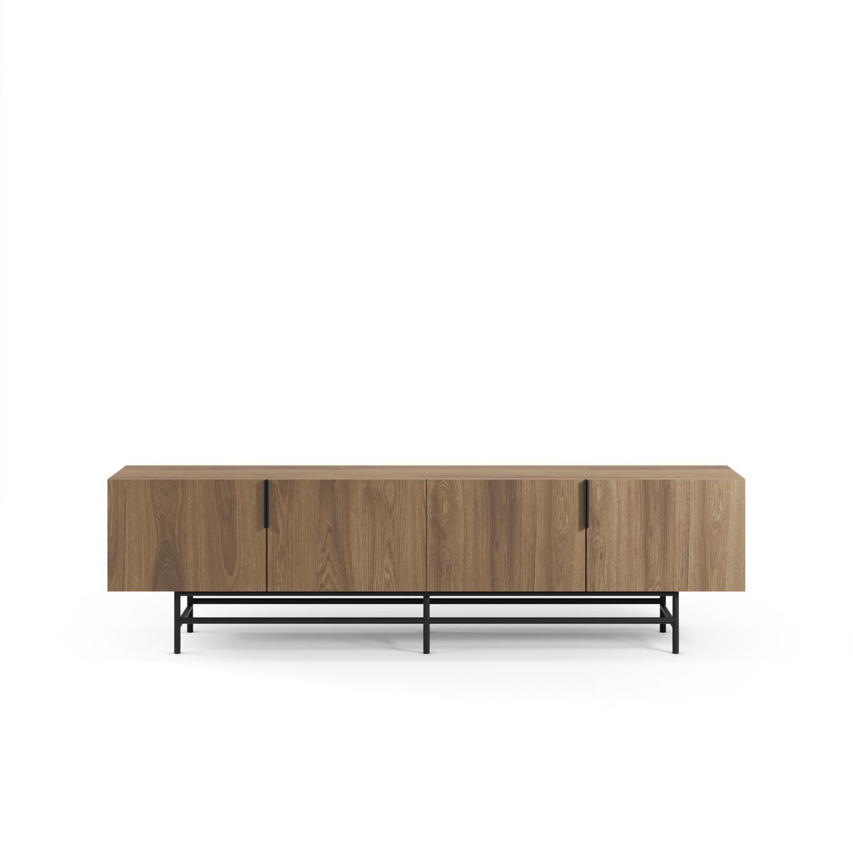 TV-STÄNDER Eldia Braun 200/35/63.5 cm - Braun, Holz (35/63.5/200cm) - Calicosy