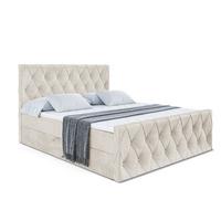 BOXBETT AMAY-Z - 140x200 cm - H3 - Ecru - Ecru, Holzwerkstoff (140/200cm) - ALTDECOR