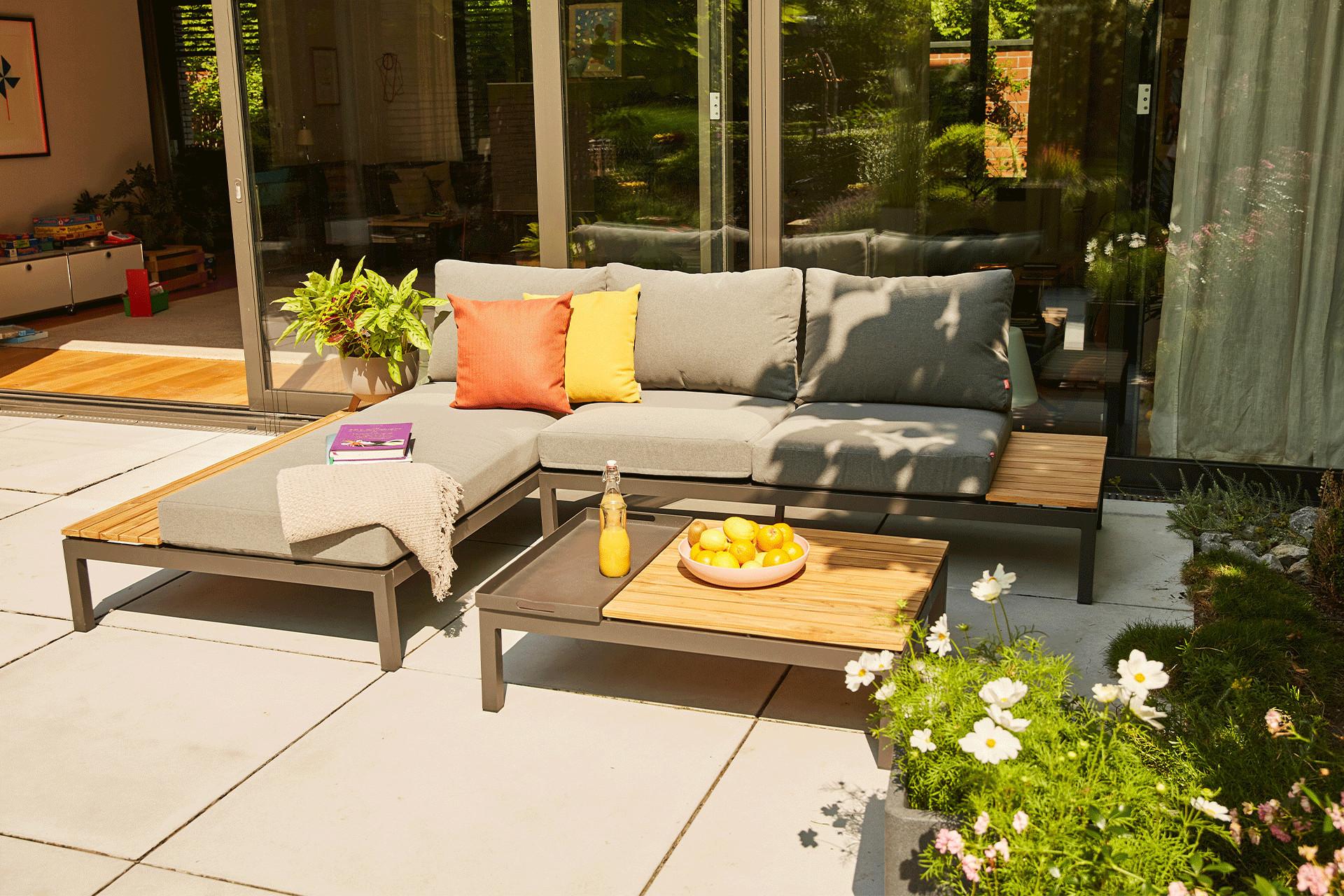 Loungemöbel in Grau günstig bei mömax