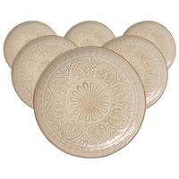 SPEISETELLER Omara beige ø 26,5 cm 6er Set - Beige, Keramik (26.5cm) - Ritzenhoff Breker