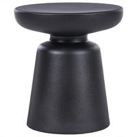BEISTELLTISCH Schwarz Tofet - Schwarz, Kunststoff (39/39/44cm) - Beliani