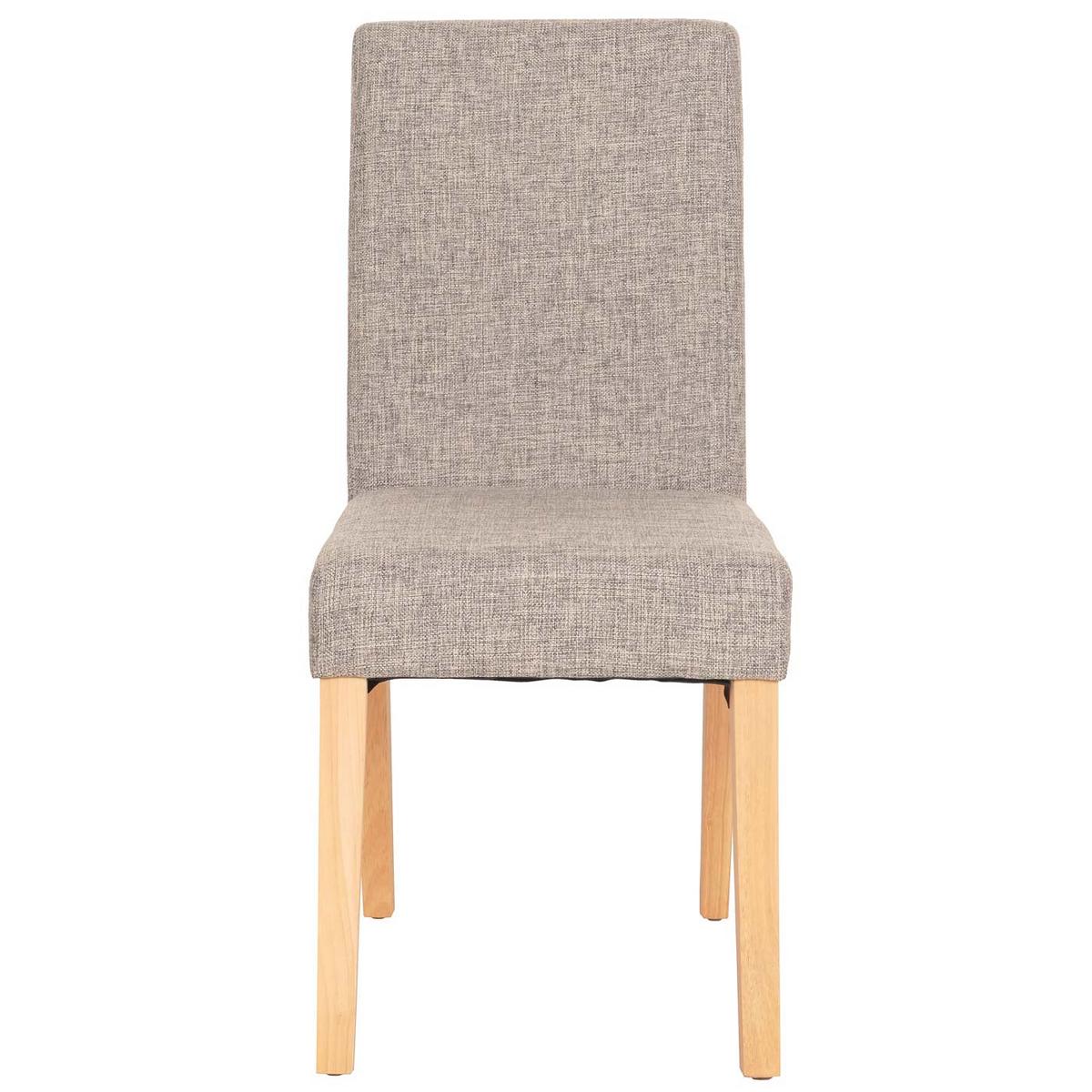 ESSZIMMERSTUHL Grau, Braun 4er-Set - Braun/Grau, Textil (43/90/56cm) - MCW