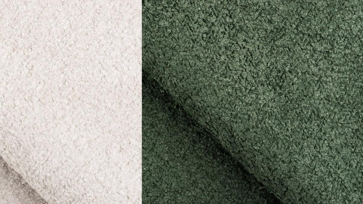ECKSOFA CALME 5-Sitzer, olive - Schwarz/Olivgrün, Holz/Textil (294/229cm) - Wozimo