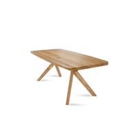 MASSIVHOLZTISCH Danette 1 140x78x90 Esszimmertisch Wildeiche geölt - Wildeiche, Holz (140/78/90cm) - 58aufmkessel