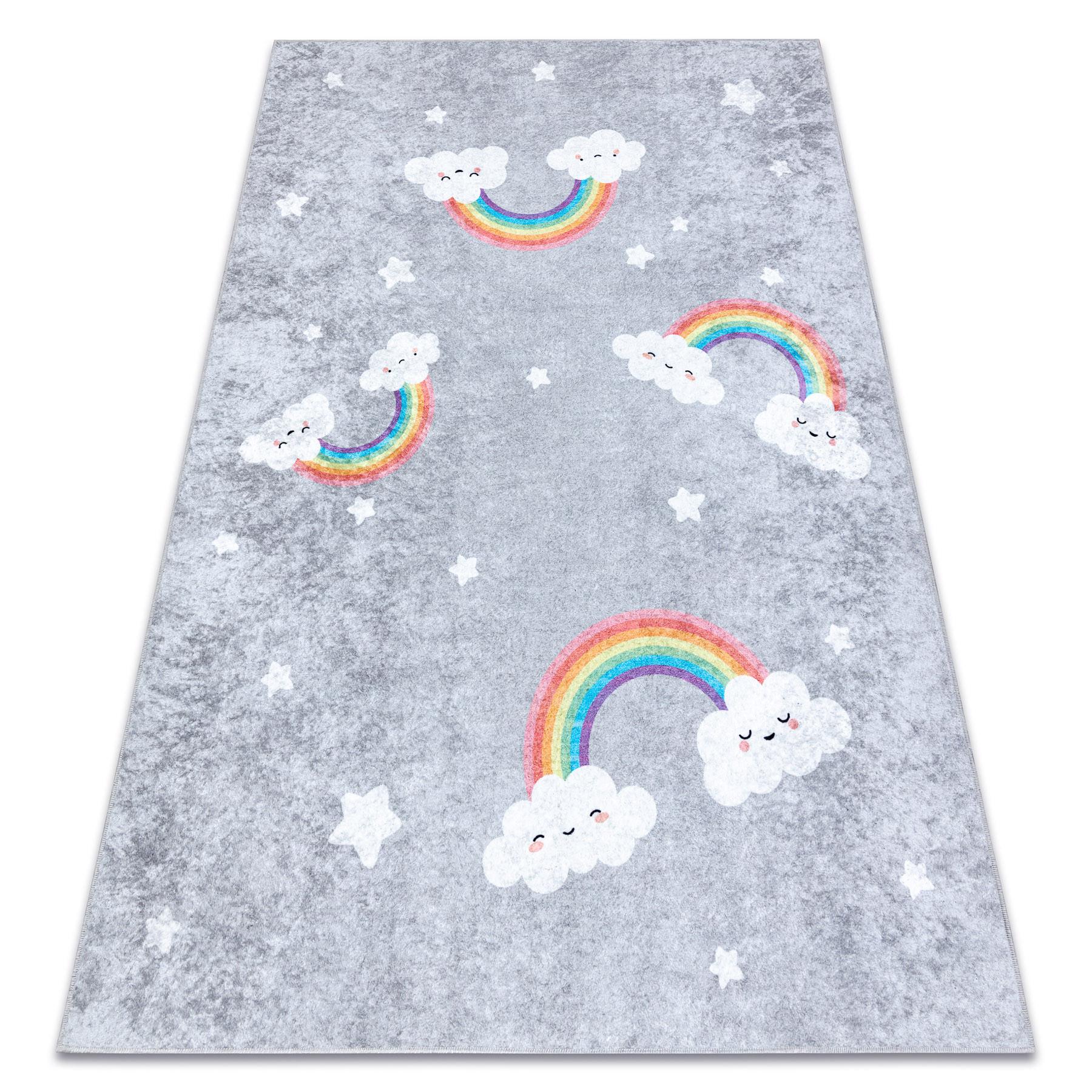 TEPPICH Junior 160/220 cm - Grau, Textil (160/220cm) - rugsX