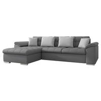 ECKSOFA Diana, Seite: Links - Graphitfarben, Holz/Textil (280/160cm) - MIRJAN24