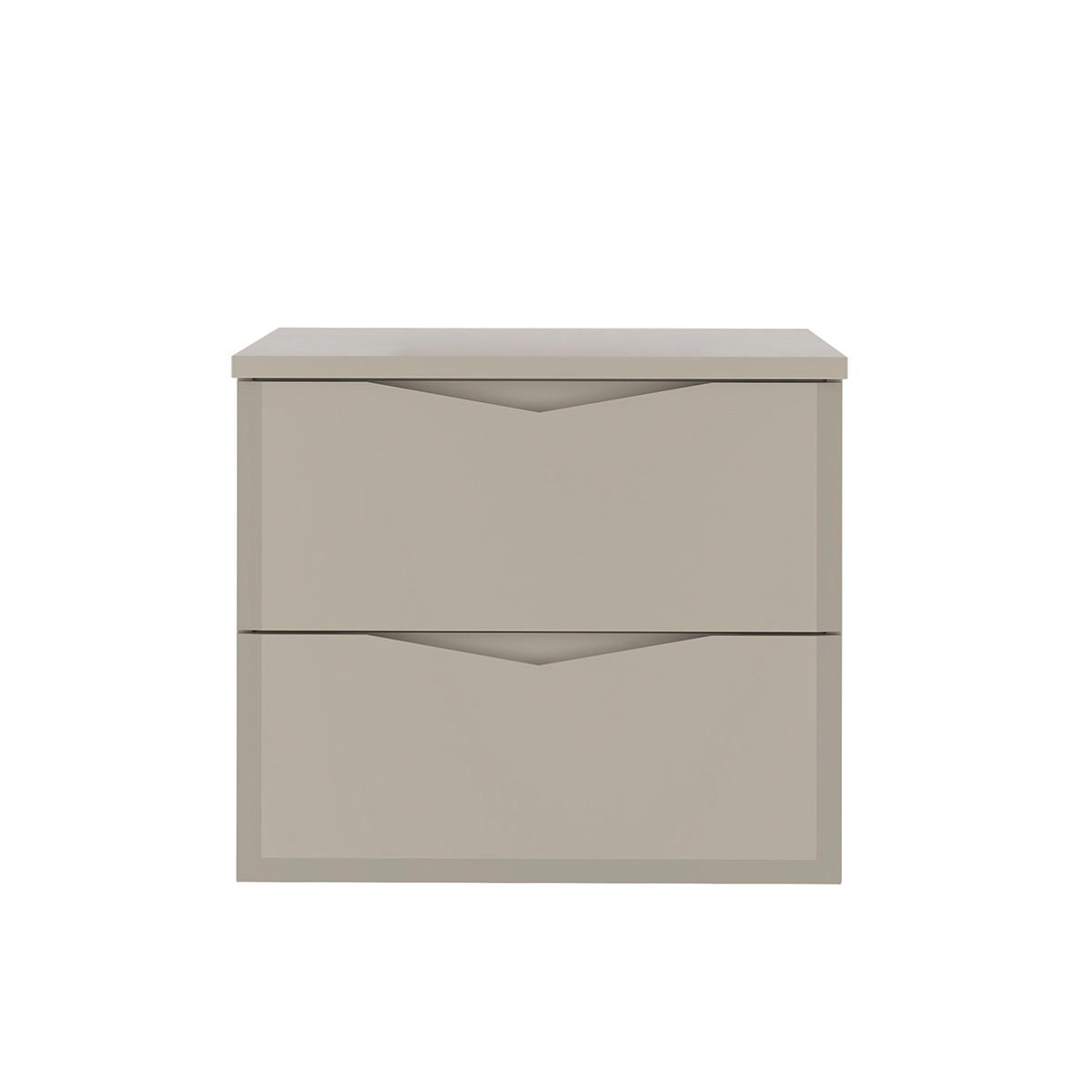 WASCHTISCHUNTERSCHRANK 60.6cm Ellie Kaschmir - Beige, Holzwerkstoff (60.6/52.2/46.5cm) - Petits-meubles