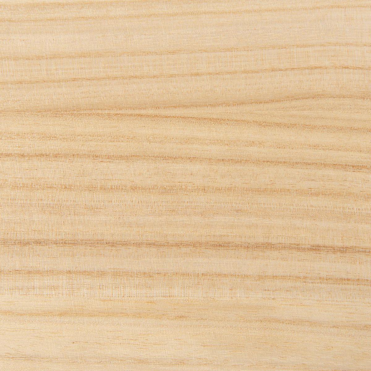 NACHTTISCH Rattan heller Holzfarbton 1 Schublade 40/30 cm Seney - Hellbraun, Holz (40/55/30cm) - Beliani