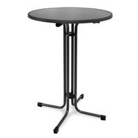 STEHTISCH Sylt - Grau, Metall (80/80/110cm) - Beautissu 