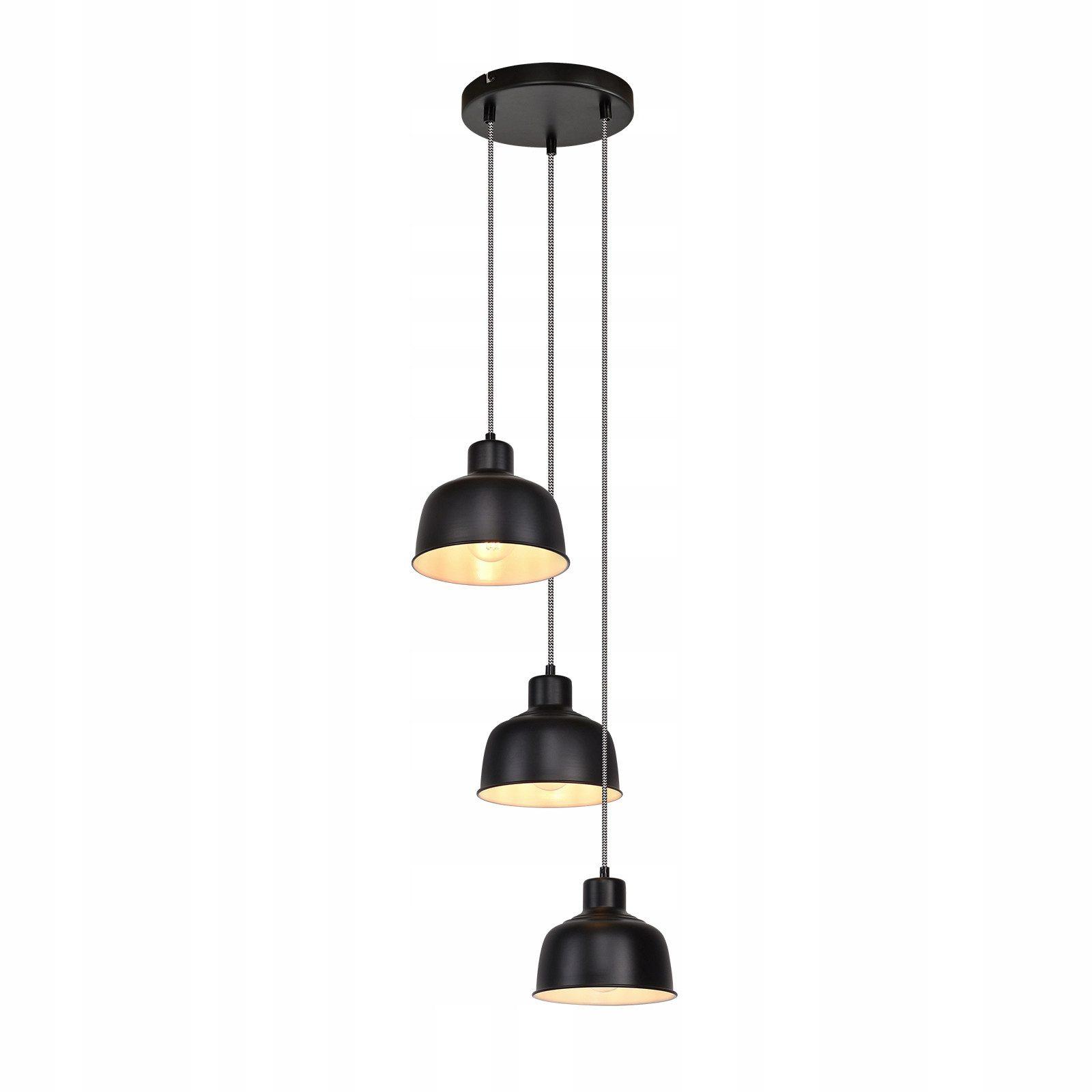 PENDELLEUCHTE Silas 38/38/19 cm - Schwarz, Metall (38/38/19cm) - ZMH