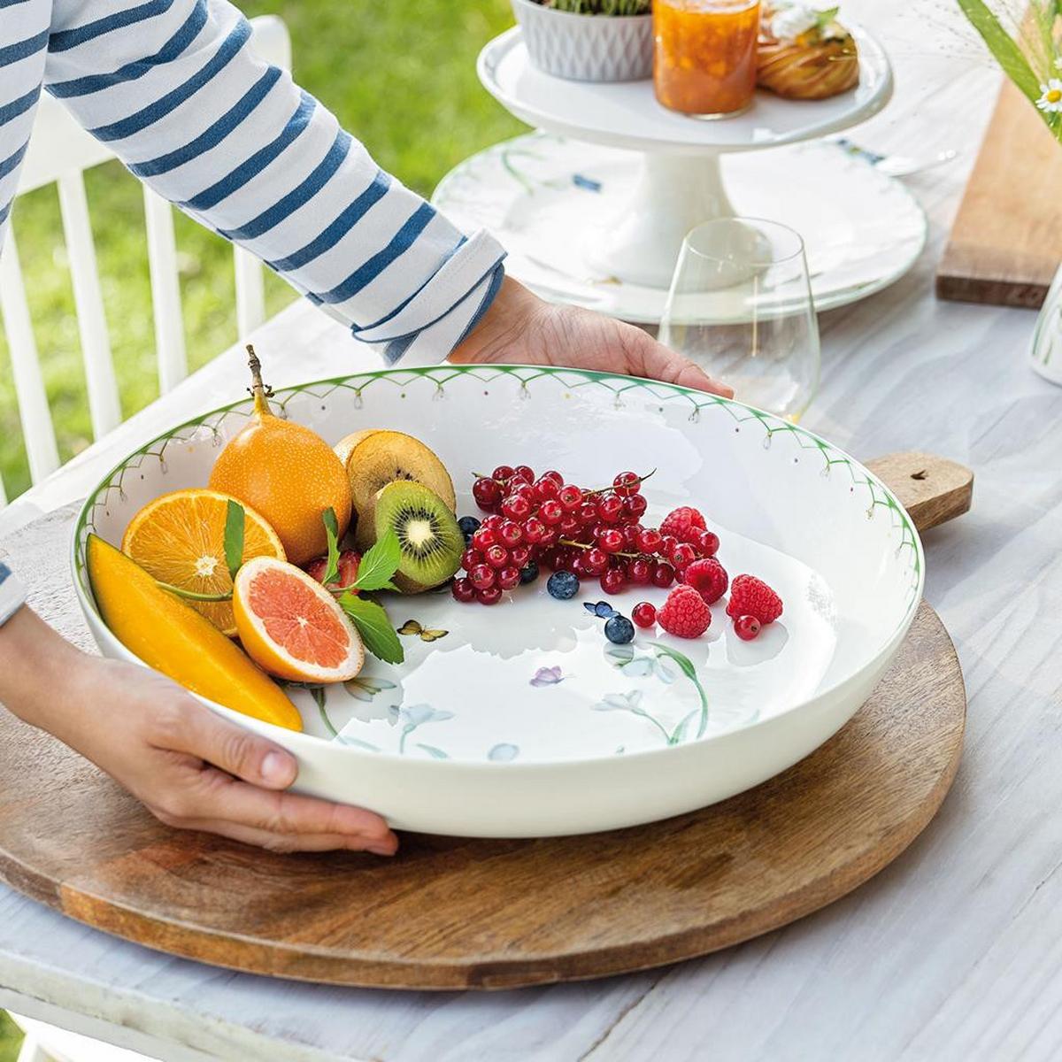 SCHÜSSEL Colourful Spring bunt 5,2 l - Multicolor, Keramik (38cm) - Villeroy & Boch