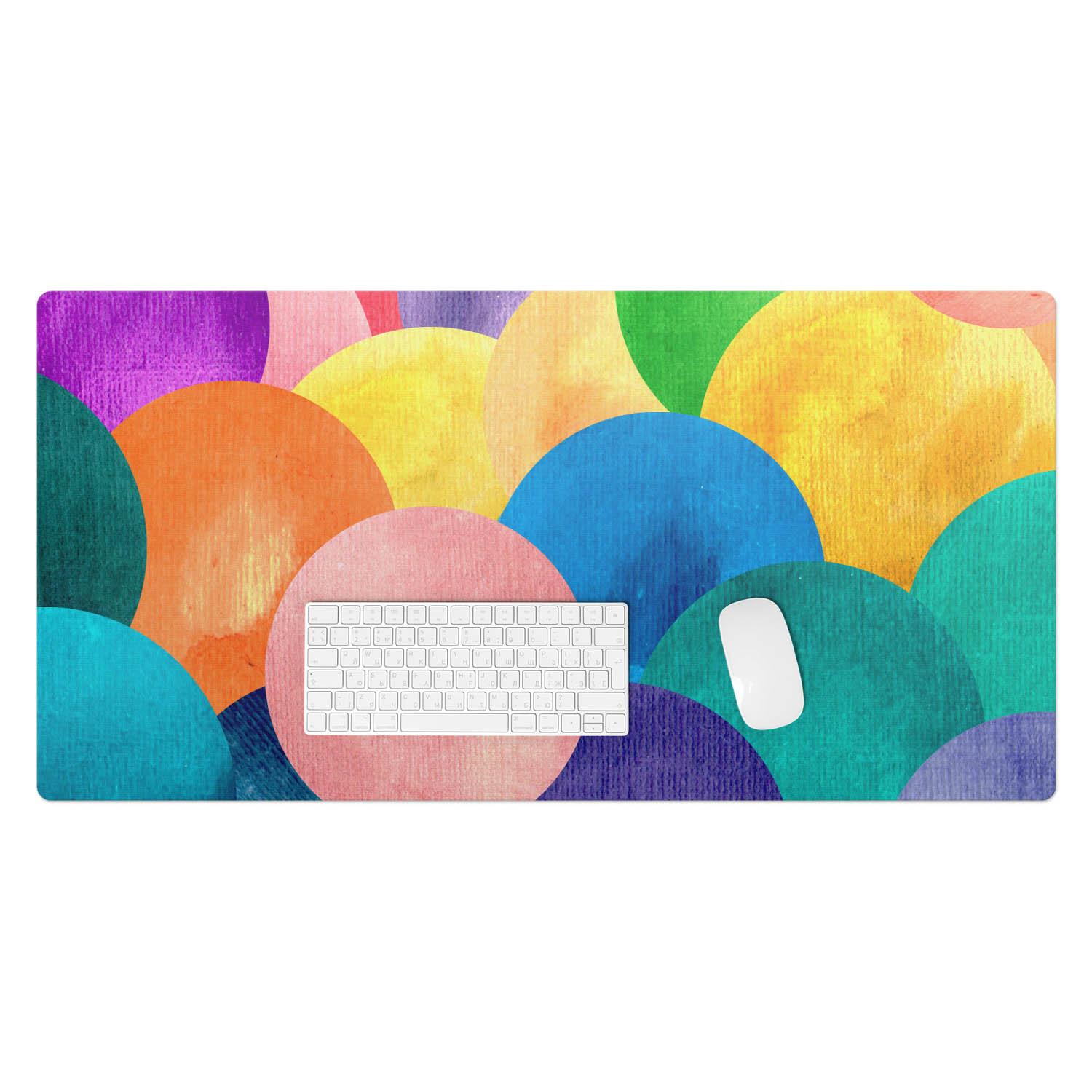 SCHREIBTISCHUNTERLAGE 100x50 cm Bunt - Multicolor, Kunststoff (100/50/1.6cm) - Wallfluent