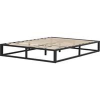 LATTENROST cadre de lit en métal 160 x 200 cm - noir Schwarz - Schwarz, Metall (200/160cm) - Habitat Garten