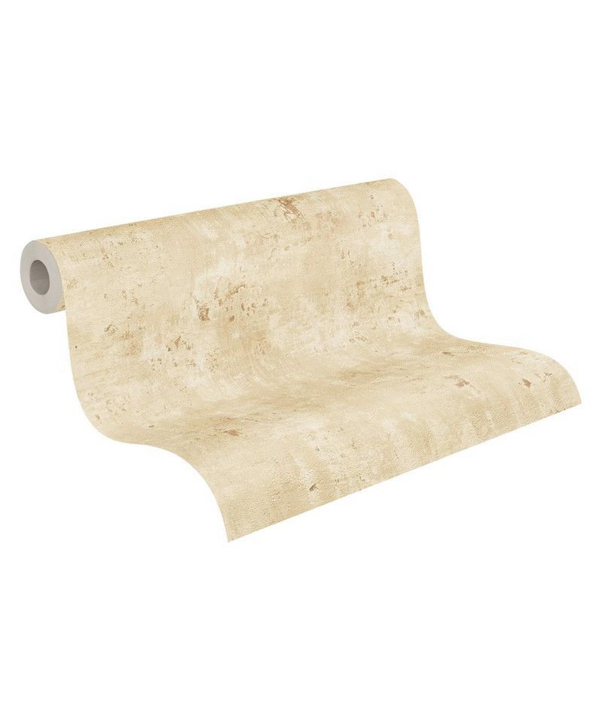 VLIESTAPETE Beige 53/1005 cm - Beige, Textil (53/1cm) - KUNSTLOFT