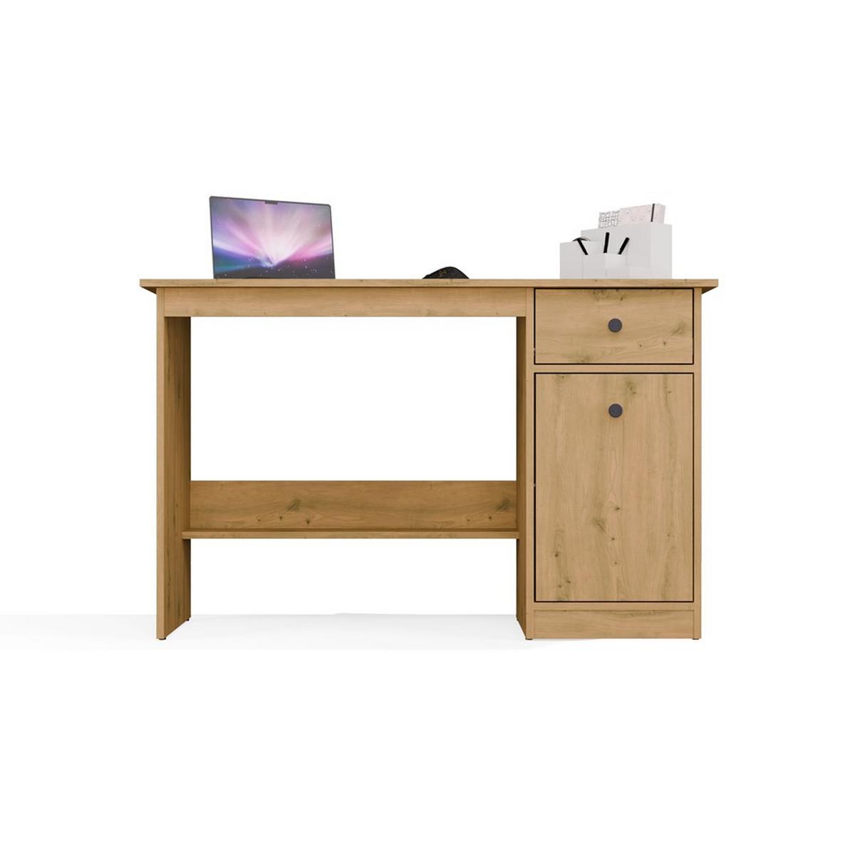 SCHREIBTISCH Artisan Eiche 120/75/45 - Eiche Artisan, Holzwerkstoff (90/50/75cm) - RAUMHIRSCH FURNITURE