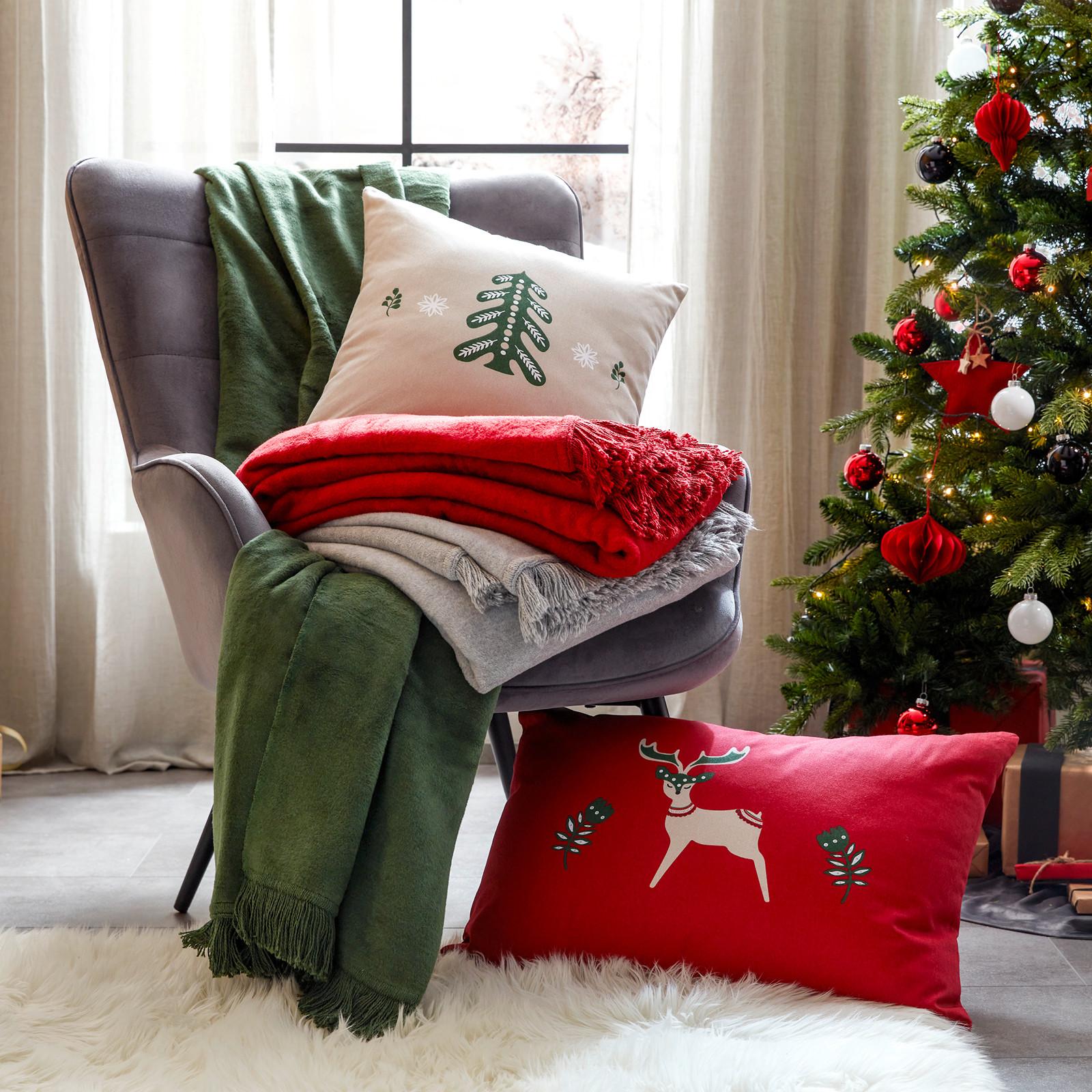 Dodatki tekstylene w stylu Christmas Fable