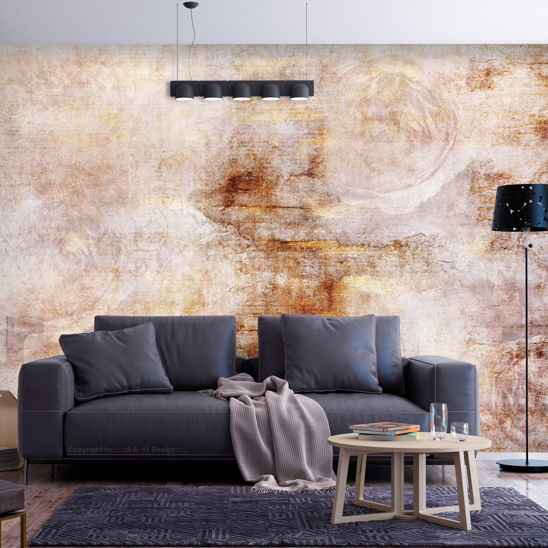 SELBSTKLEBENDE FOTOTAPETE 147/105 cm - Braun/Grau, Kunststoff/Textil (147/1cm) - KUNSTLOFT