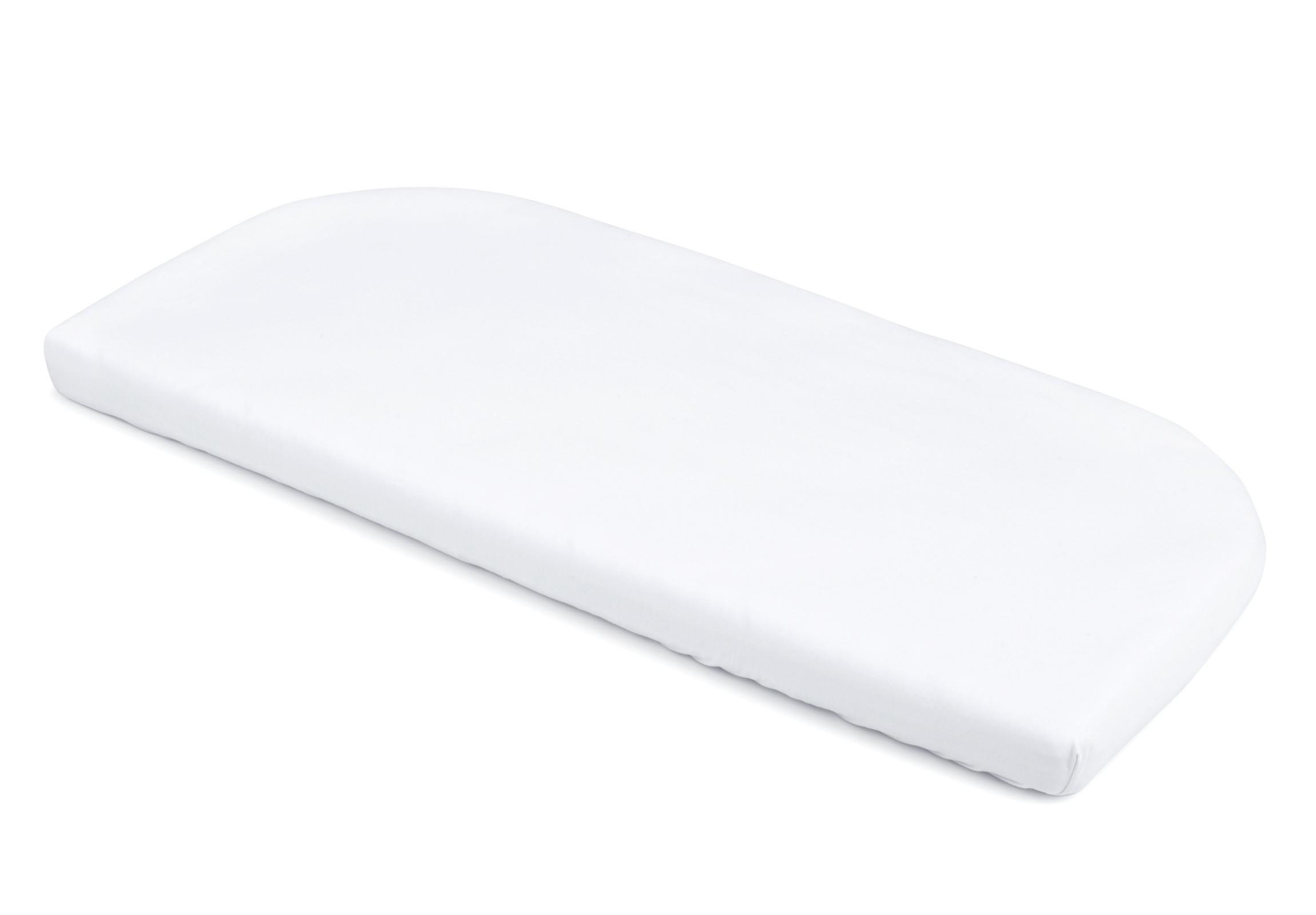 BABY Spannbettlaken wasserdicht für Beistellbett 5in1 - Weiß, Textil (44/93cm) - waldin