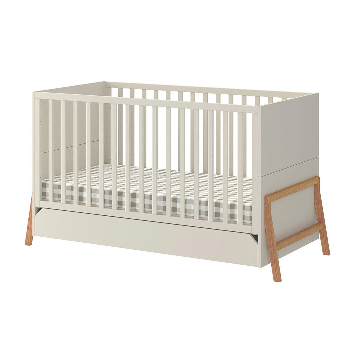 GITTERBETT 70/140 Kaschmir - Beige, Holzwerkstoff (70/140cm) - Petits-meubles
