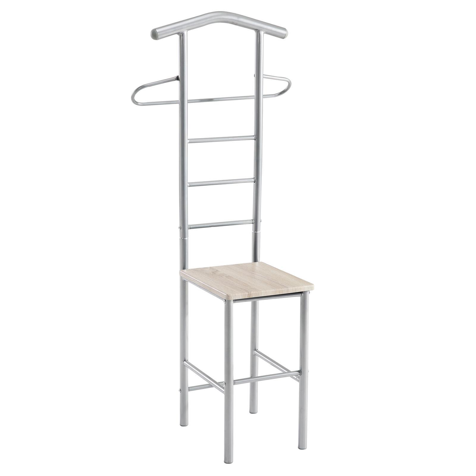 HERRENDIENER JIVO Sonoma Eiche - Sonoma Eiche, Metall (53/121/47cm) - CARO-Möbel