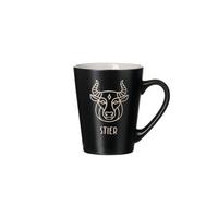 HENKELBECHER STIER Cosmic schwarz 350 ml - Schwarz, Keramik (0.35L) - Ritzenhoff Breker