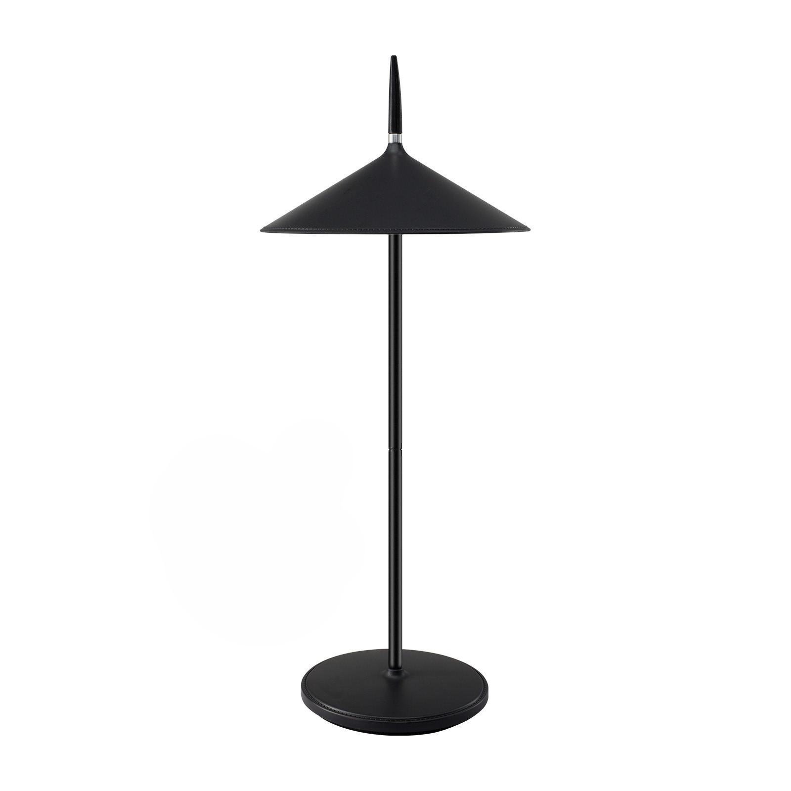 LED TISCHLEUCHTE Nation - Schwarz, Kunststoff (15.4/15.4/37.6cm) - Nettlife