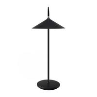 LED TISCHLEUCHTE Nation - Schwarz, Kunststoff (15.4/15.4/37.6cm) - Nettlife