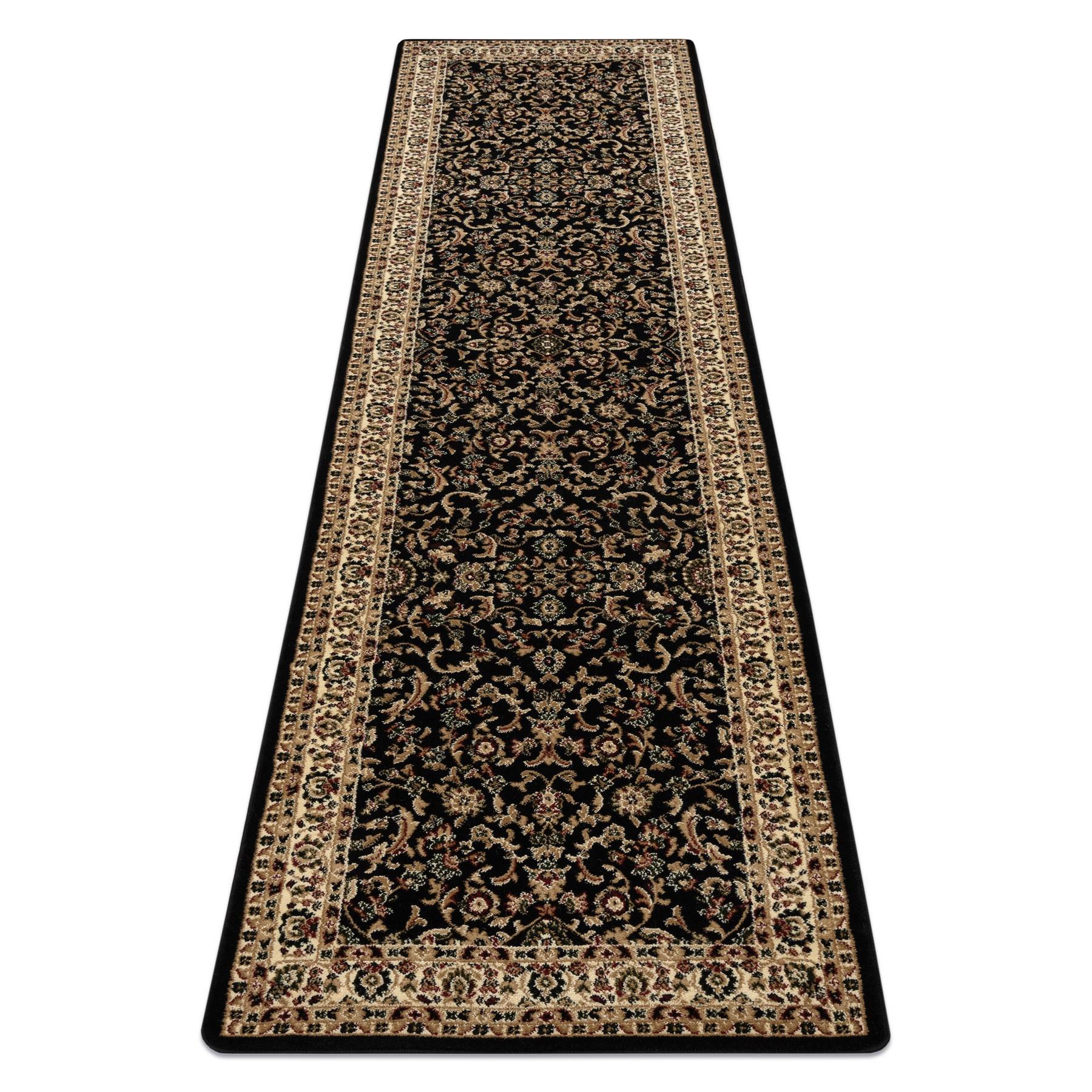 TEPPICH Royal 70/250 cm - Schwarz, Textil (70/250cm) - rugsX