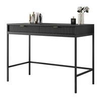 KONSOLENTISCH CORTADO T104 SCHWARZ - Schwarz, Holzwerkstoff (50/104/78cm) - Lookway