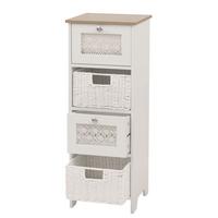 KOMMODE Weiß - Weiß, Holz (30/82/30cm) - MCW