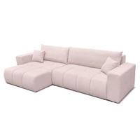 ECKSOFA Anabel Max Mit Schlaffunktion - Creme, Holzwerkstoff/Textil (278/145cm) - Fun Möbel