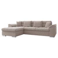 ECKSOFA Diana Cord, Seite: Links - Sahara, Holz/Textil (280/160cm) - MIRJAN24