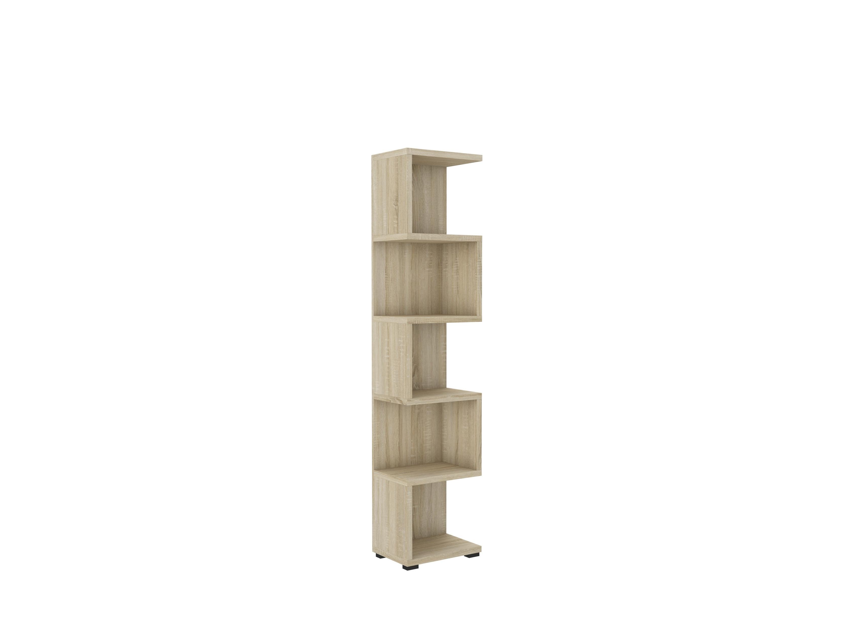 BÜCHERREGAL DUOMO 41,6x29,7x184 cm, Regal Sonoma Eiche - Sonoma Eiche, Holzwerkstoff (41.6/184/29.7cm) - MASSENO