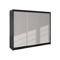 SCHWEBETÜRENSCHRANK Derby II - Multicolor, Holzwerkstoff/Metall (200/215/58cm) - MIRJAN24