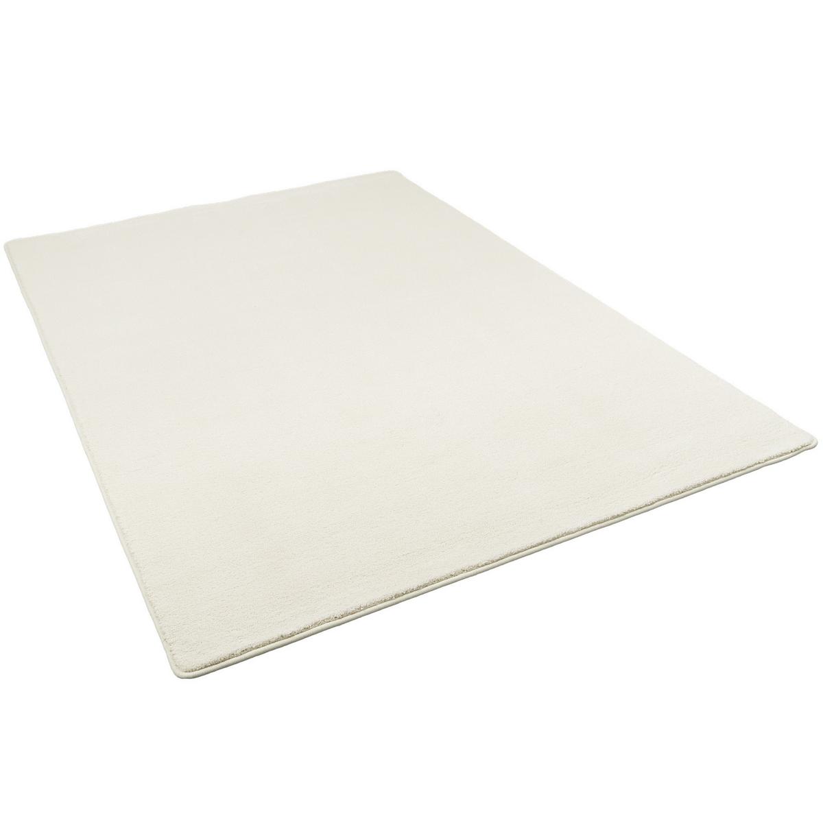 HOCHFLOR LUXUS VELOURS TEPPICH TOUCH - Creme, Textil (100/400cm) - Snapstyle