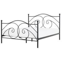 METALLBETT 160/200cm Schwarz Dinard - Schwarz, Metall (160/200cm) - Beliani