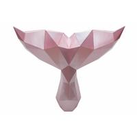 SKULPTUR Rosa 43/32 cm - Pink, Stein (1.66/32/38cm) - KUNSTLOFT