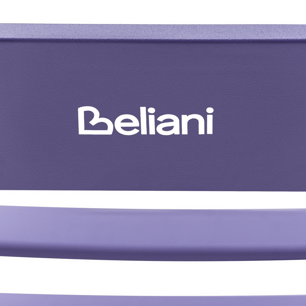 GARTEN-SCHAUKELSTUHL Blau Turi - Blau, Metall (66/92/96cm) - Beliani
