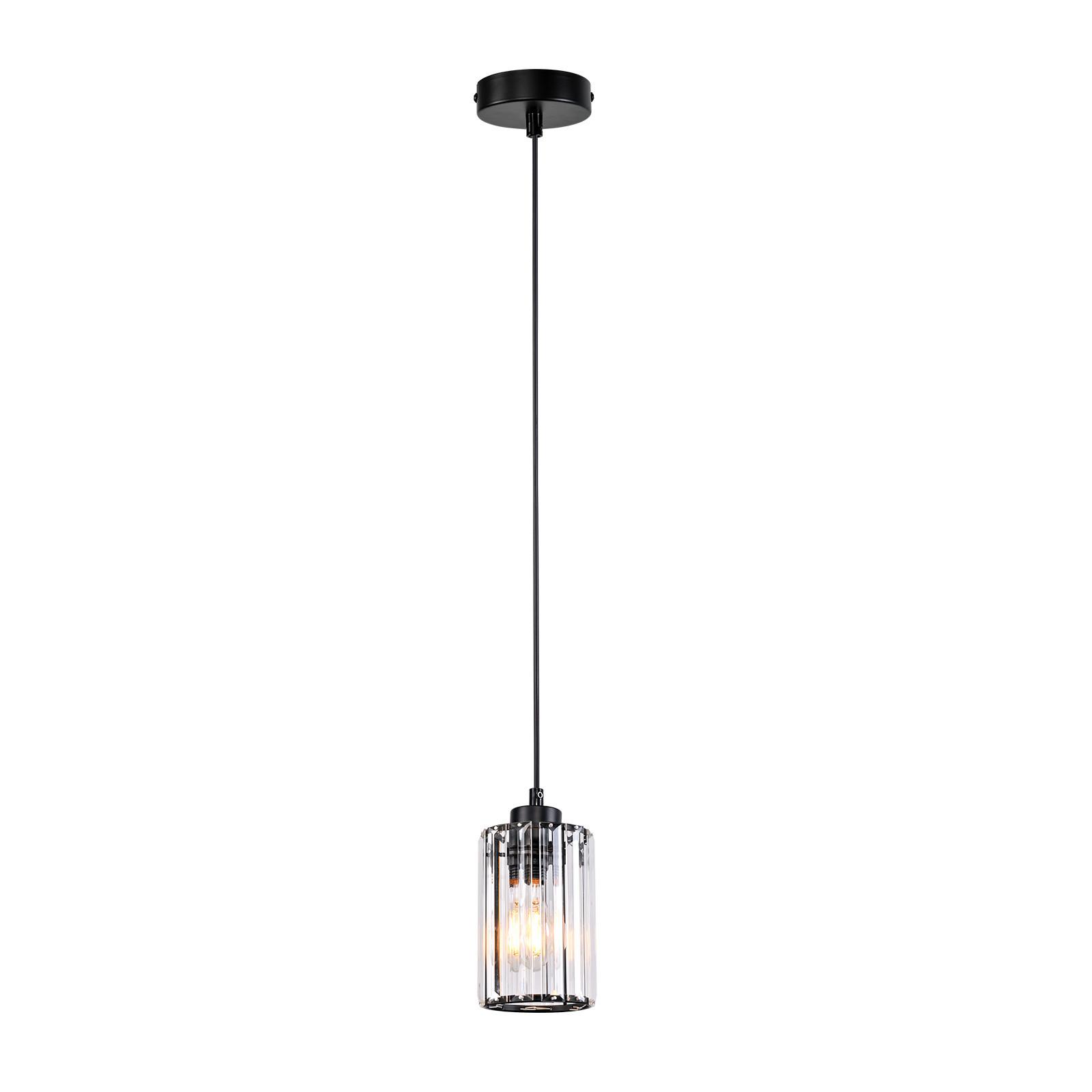 PENDELLEUCHTE Marklund 9/9/140 cm - Schwarz, Metall (9/9/140cm) - Nettlife