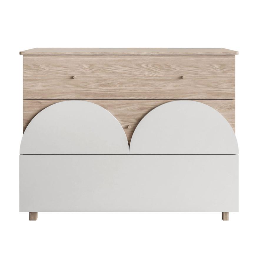 KOMMODE mit Schubladen BLOOM - Kaschmir, Holzwerkstoff (120/93/52cm) - Lookway