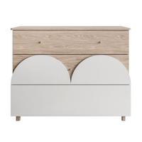 KOMMODE mit Schubladen BLOOM - Kaschmir, Holzwerkstoff (120/93/52cm) - Lookway