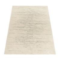 KURZFLORTEPPICH, meliert, aus Polyester, Creme, 120 x 170 cm - Beige, Textil (170/120cm) - KADIMA DESIGN