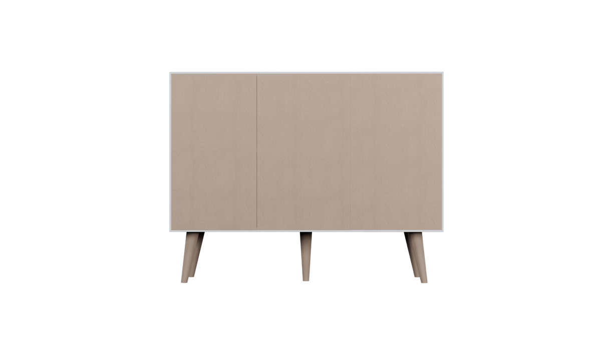 KOMMODE Toronto 39,9/95,5/120 - Weiß, Holzwerkstoff (40/96/120cm) - RAUMHIRSCH FURNITURE