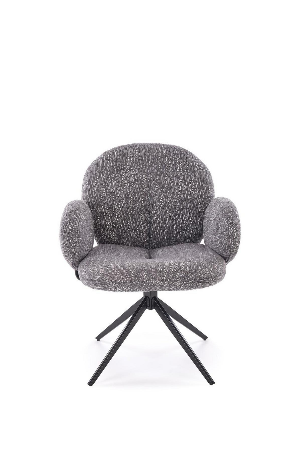 SESSEL BERRY 360° gepolstert Grau - Grau, Textil (65/83/64cm) - Lookway