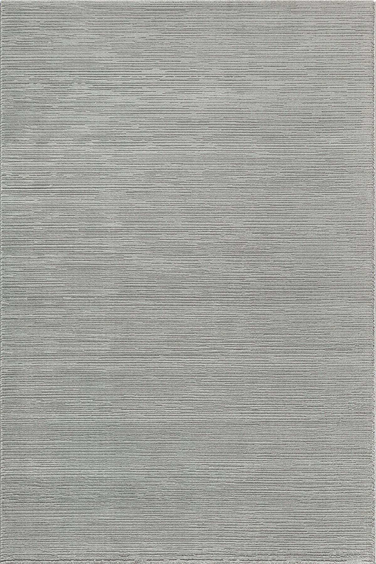 TEPPICH Kurzflor KASOS Waschbar Gestreift Polyester Grau 120 x 170 cm - Grau, Textil (120/170cm) - KADIMA DESIGN