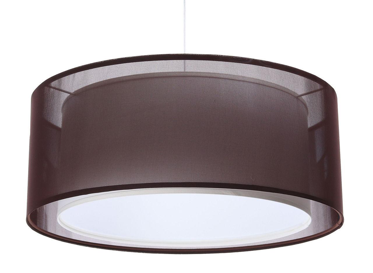 HÄNGELEUCHTE Weiß 40/17 cm - Weiß/Braun, Kunststoff (40/0.9/17cm) - ONZENO