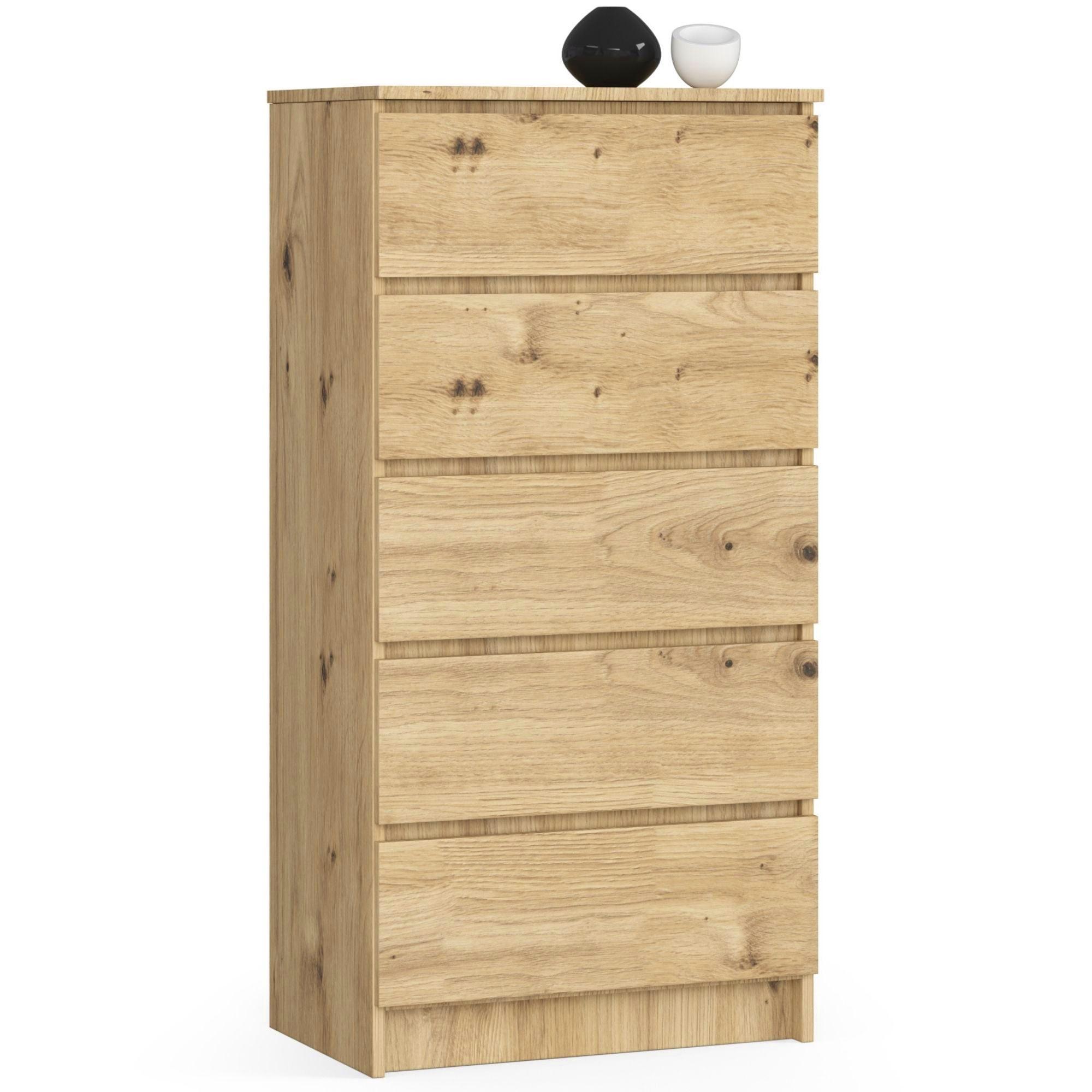 KOMMODE Eiche Artisan 121/60/40 - Eiche Artisan, Holzwerkstoff (60/121/40cm) - RAUMHIRSCH FURNITURE